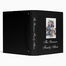 Classeur personnalisé par coutume d'album photos