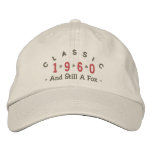 Classic 1960 Fox Embroidery Hat