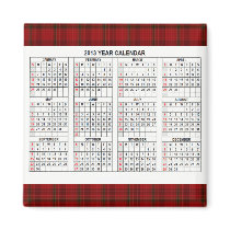 classic  2013 Calendar magnets