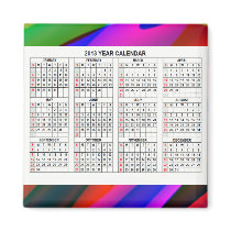 classic  2013 Calendar magnets
