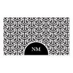 Classic Arrow Weave Pattern Business Card business cards