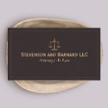 Classic Attorney Business Card business cards