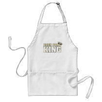 Classic Beer Pong King Apron