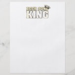 Classic Beer Pong King Flyers