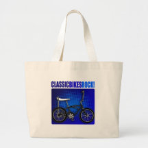Classic Bikes Rock! Canvas Bags