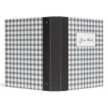 Classic Black and White Binder