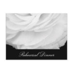 Classic Black and White Wedding Post Card