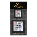 Classic Black Family Photo Cards