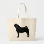 Classic Black Pug Design Bag