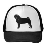 Classic Black Pug Design Hats