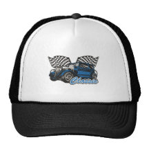 Classic Blue Sedan Mesh Hats