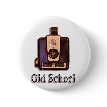 Classic Box Camera 1950s - Old School Button