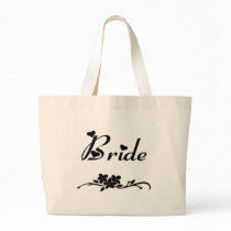 Classic Bride Canvas Bag