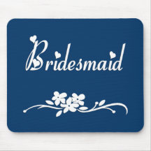 Classic Bridesmaid Mousepad