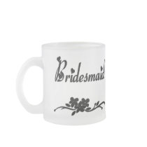 Classic Bridesmaid Coffee Mugs