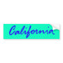 Classic California Script Logo Bumper Sticker
