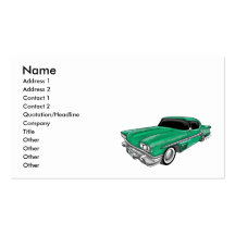 Classic Car Business Card