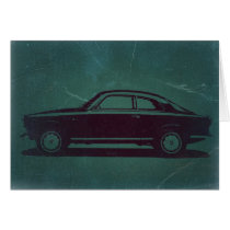 Classic car card