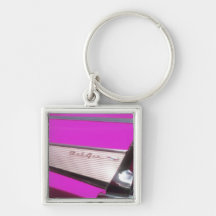 Classic car: Chevrolet Bel Air Key Chains