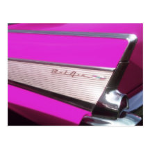 Classic car: Chevrolet Bel Air Post Cards