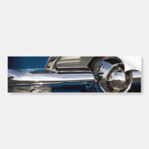 Classic Car Chrome Closeup Bumper Stickers