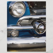 Classic Car Chrome Closeup Flyers