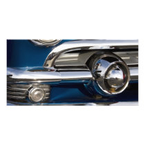 Classic Car Chrome Closeup Photo Cards