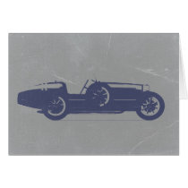 Classic car greeting cards