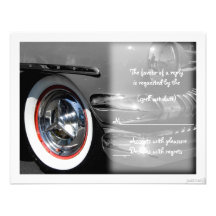 classic car iii rsvp custom announcements