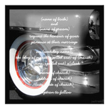 classic car Invitation