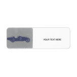 Classic car labels