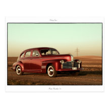 Classic Car Postcard: Pontiac Streamliner ,41