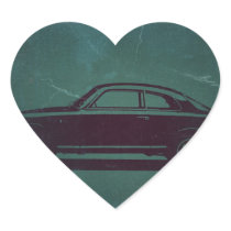 Classic car sticker