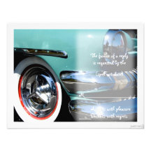 classic car vi rsvp custom invitation