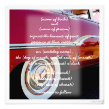 classic car vii Invitation