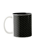 Classic Carbon Fiber Honeycomb Coffee Mug