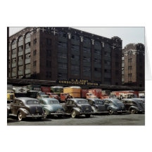 Classic Cars in Colour, 1943 Greeting Cards