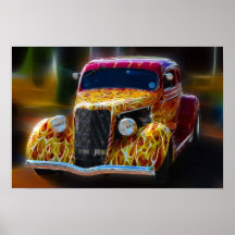 Classic Cars Poster