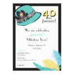 Classic Chic Hat with Feathers Announcement