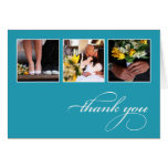 CLASSIC COLLAGE | WEDDING THANK YOU CARD