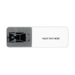 Classic Concept Car Custom Return Address Label
