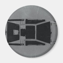 Classic Concept Car Fridge Magnet