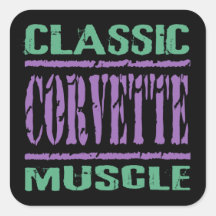 Classic Corvette Muscle Stickers
