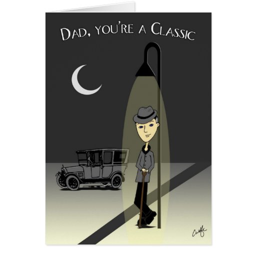 'Classic Dad' Card