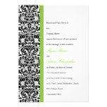 Classic Damask Wedding Invitation