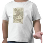 Classic European Map t-shirts