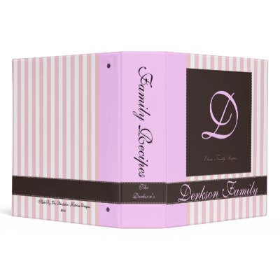 Classic Family Recipe Binder by randeric