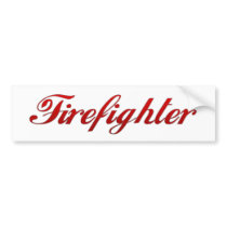 Classic Firefighter bumper stickers
