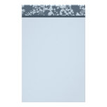 Classic Floral Blue Paper Stationery