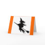 Classic Flying Witch Shadow Halloween Cards